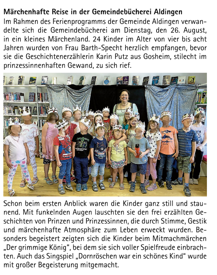 Kinderferienprogramm